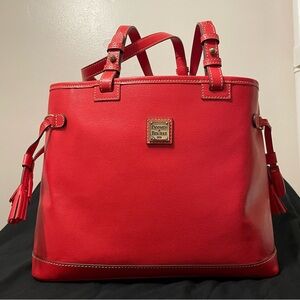 Dooney & Bourke Double Strap Tassel Bag